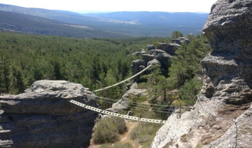 OFICINA DE DISEÑO Y GESTIÓN DE OBRA PARA LA CONSTRUCCIÓN DE UNA NUEVA VIA FERRATA EN PARQUE MONTAÑAS DE URBION – ESPAÑA